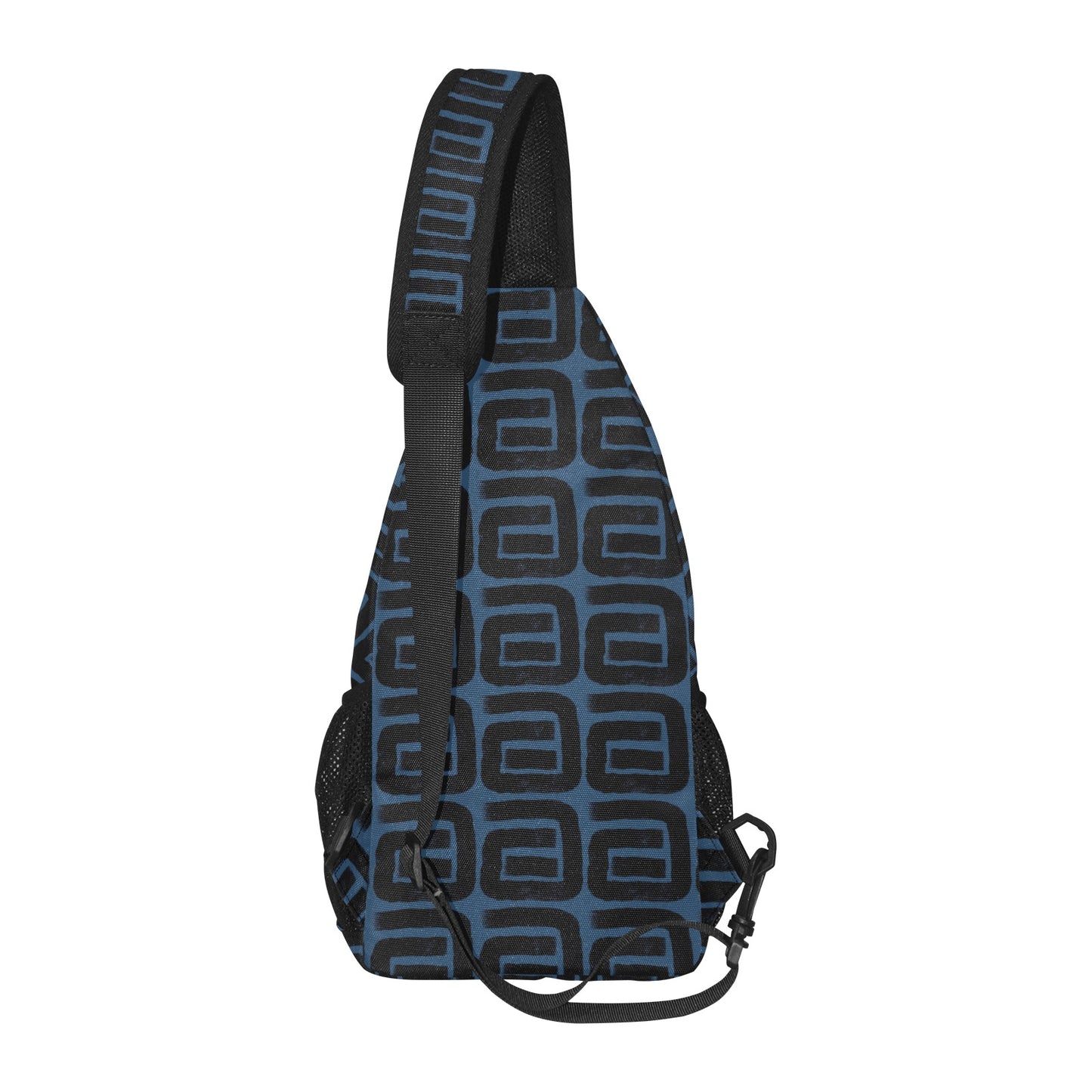 FSG Blue Geometry Chest Bag