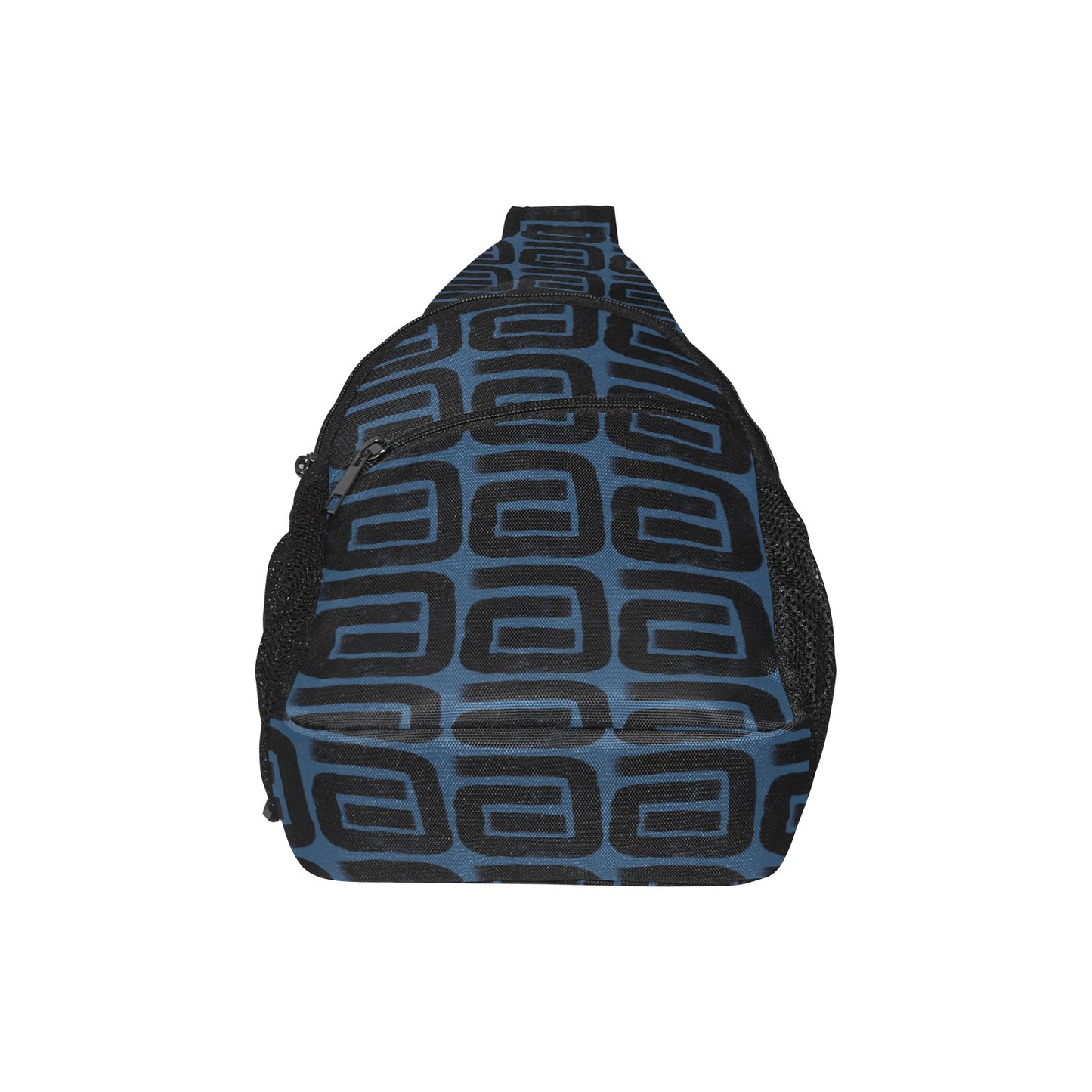 FSG Blue Geometry Chest Bag