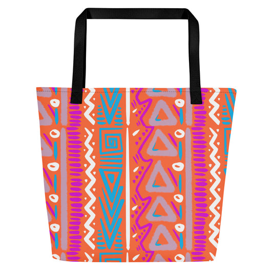 FSG Just Peachy Large Tote Bag