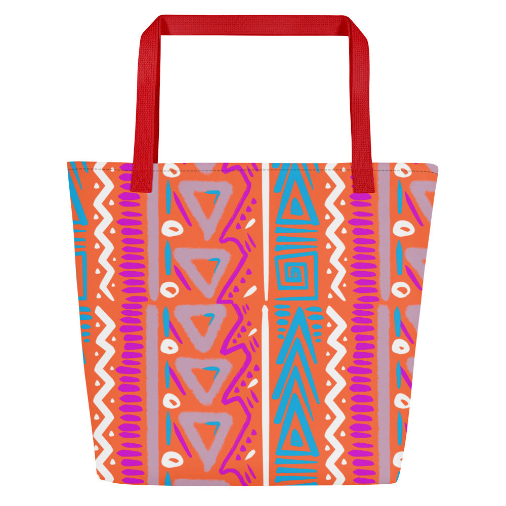 FSG Just Peachy Large Tote Bag