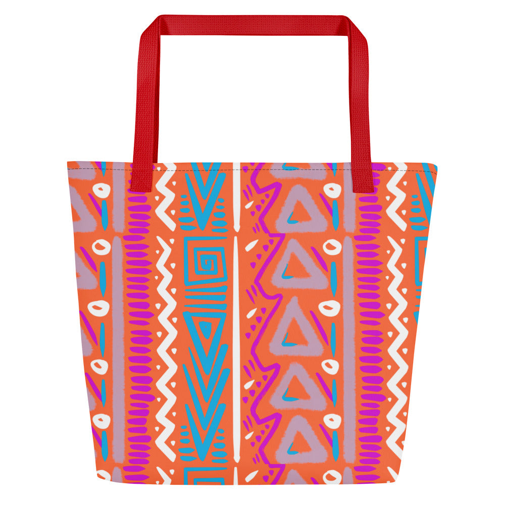 FSG Just Peachy Large Tote Bag