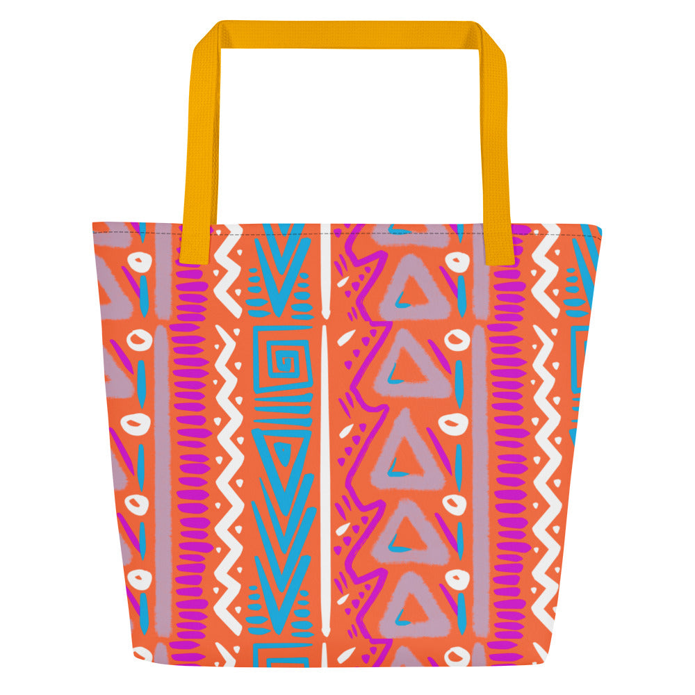 FSG Just Peachy Large Tote Bag