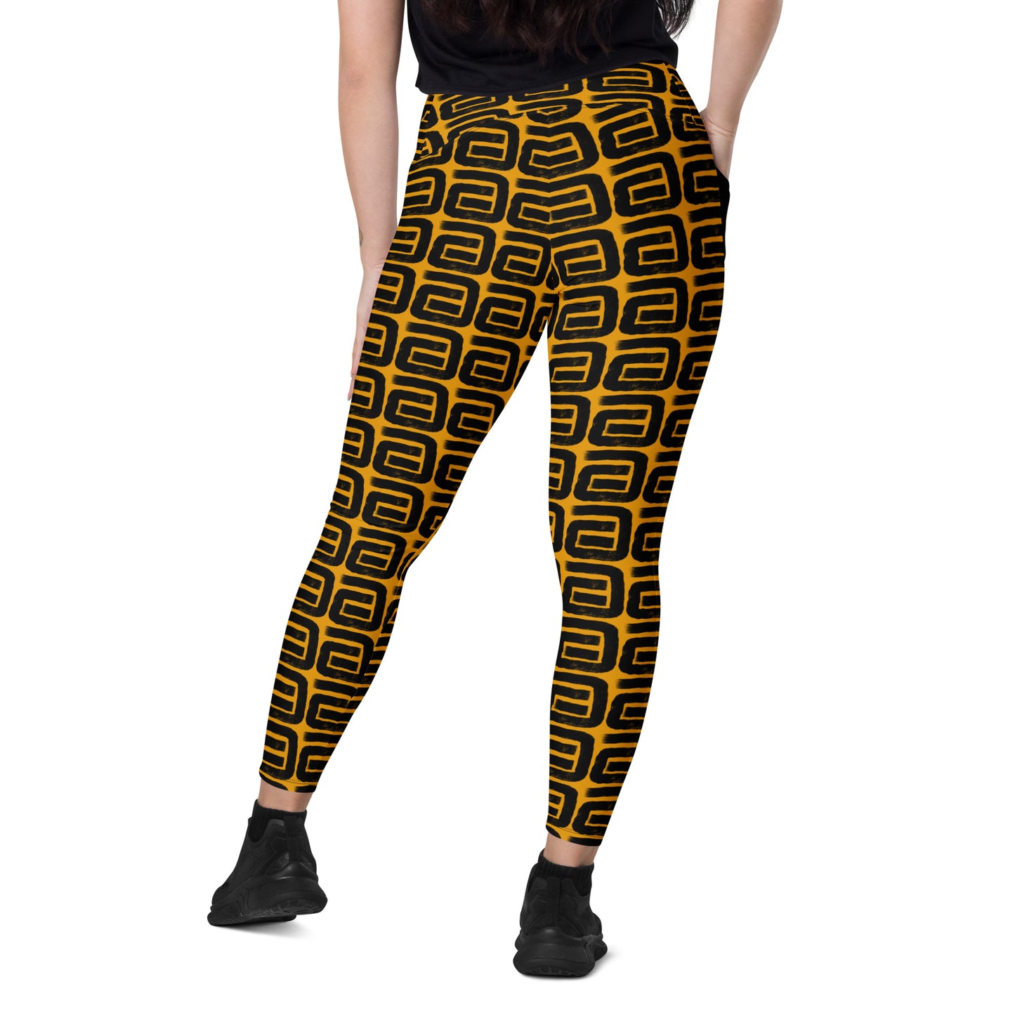 FSG Geometry Premium Leggings with pockets