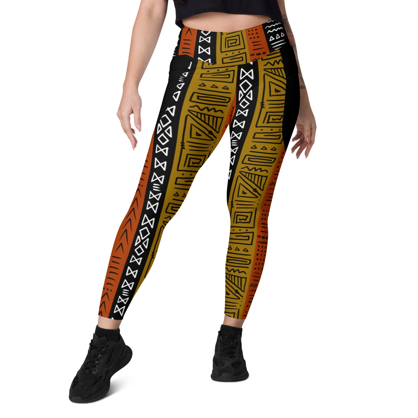 FSG Clay Tribe Leggings with pockets