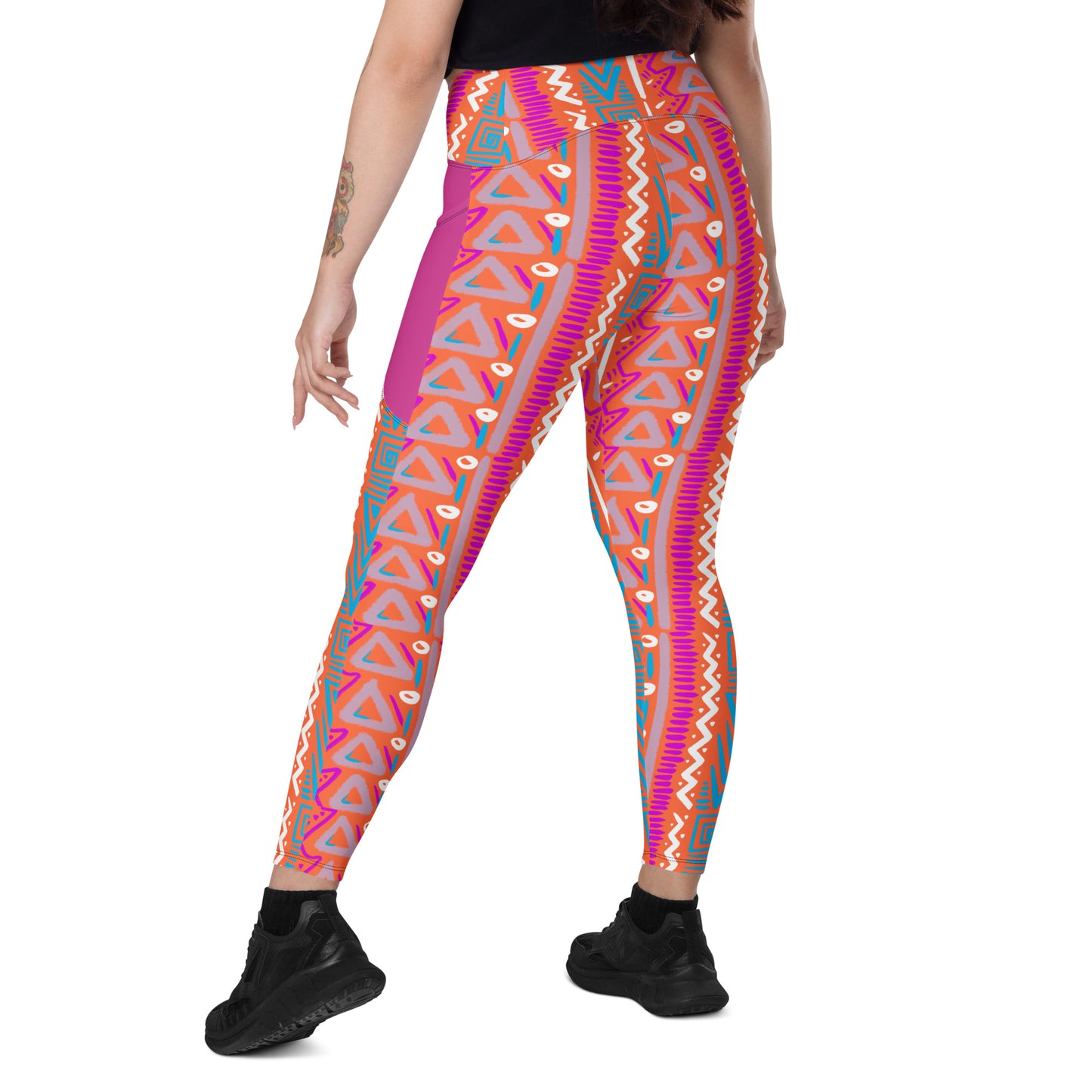 FSG Just Peachy Premium Leggings with pockets