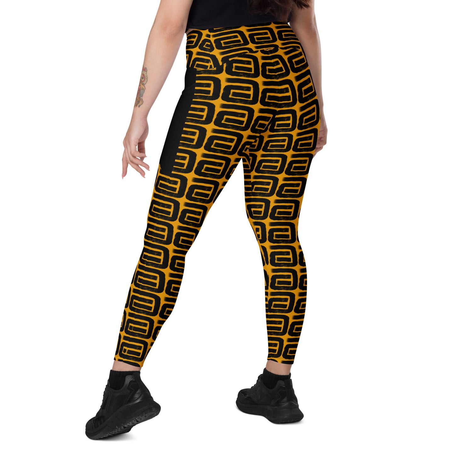 FSG Geometry Premium Leggings with pockets