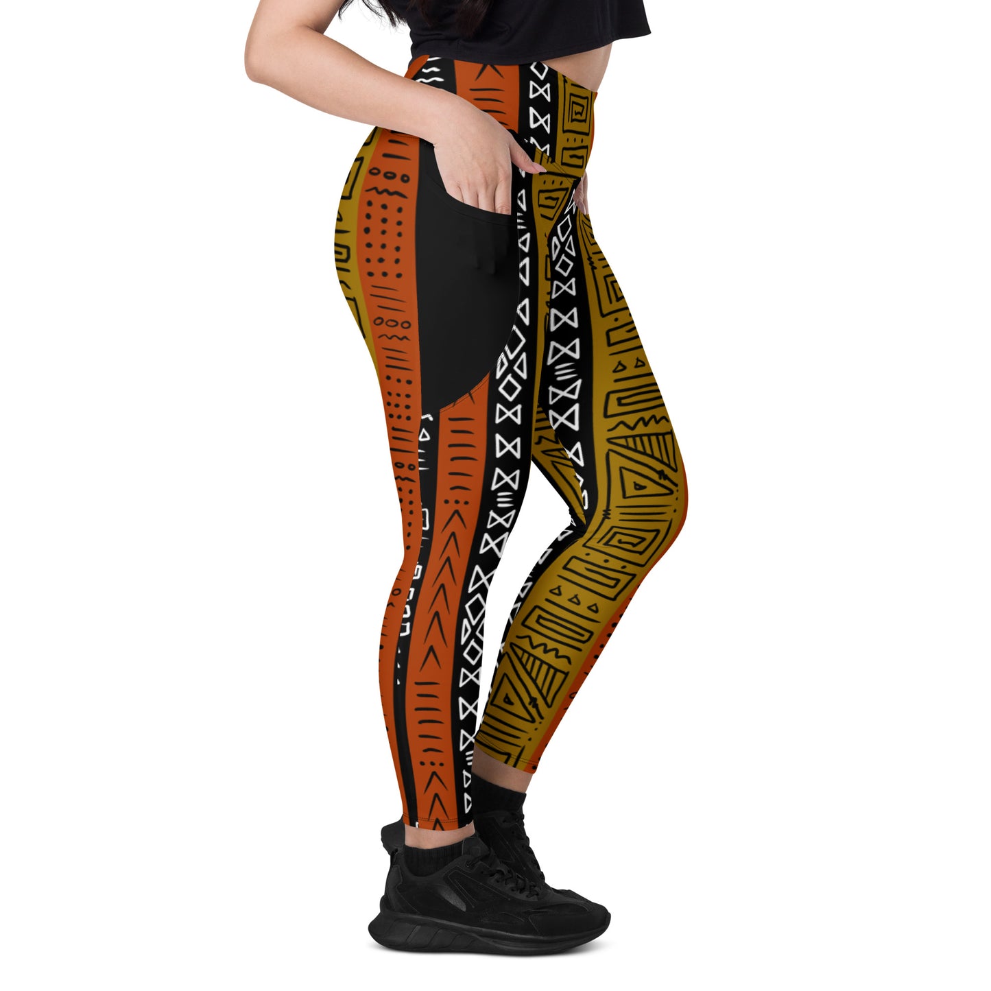 FSG Clay Tribe Leggings with pockets