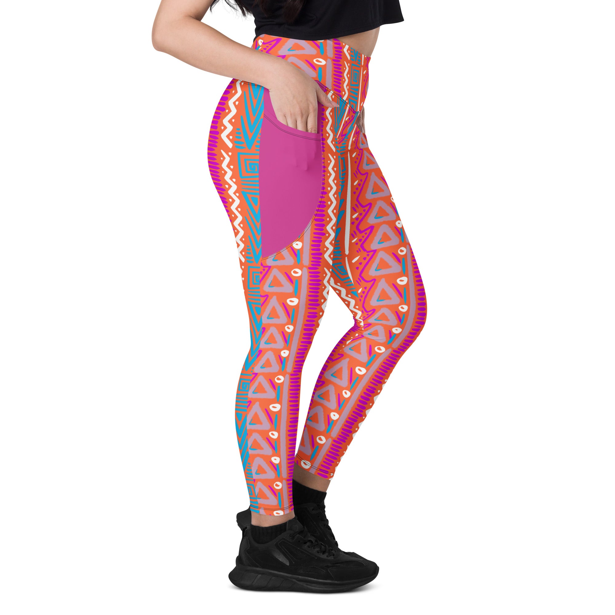 FSG Just Peachy Premium Leggings with pockets FSG League