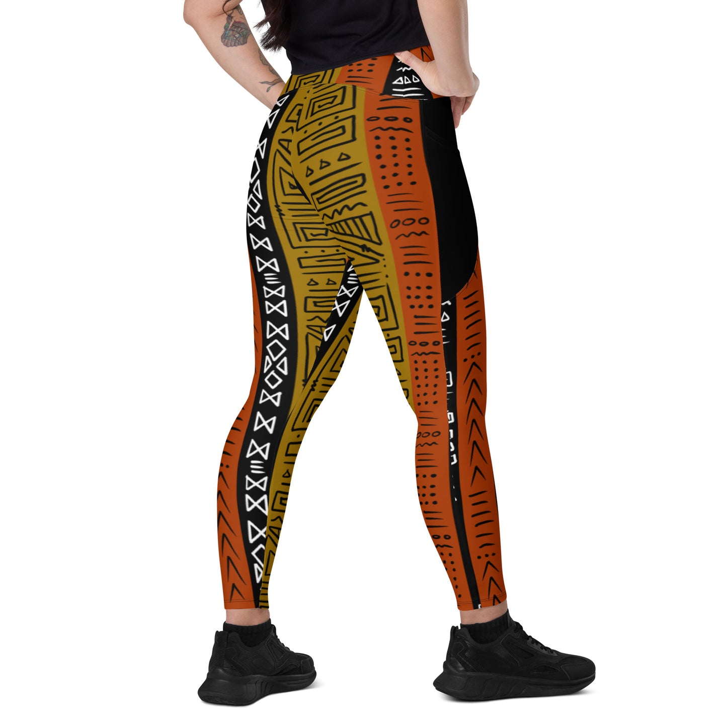 FSG Clay Tribe Leggings with pockets