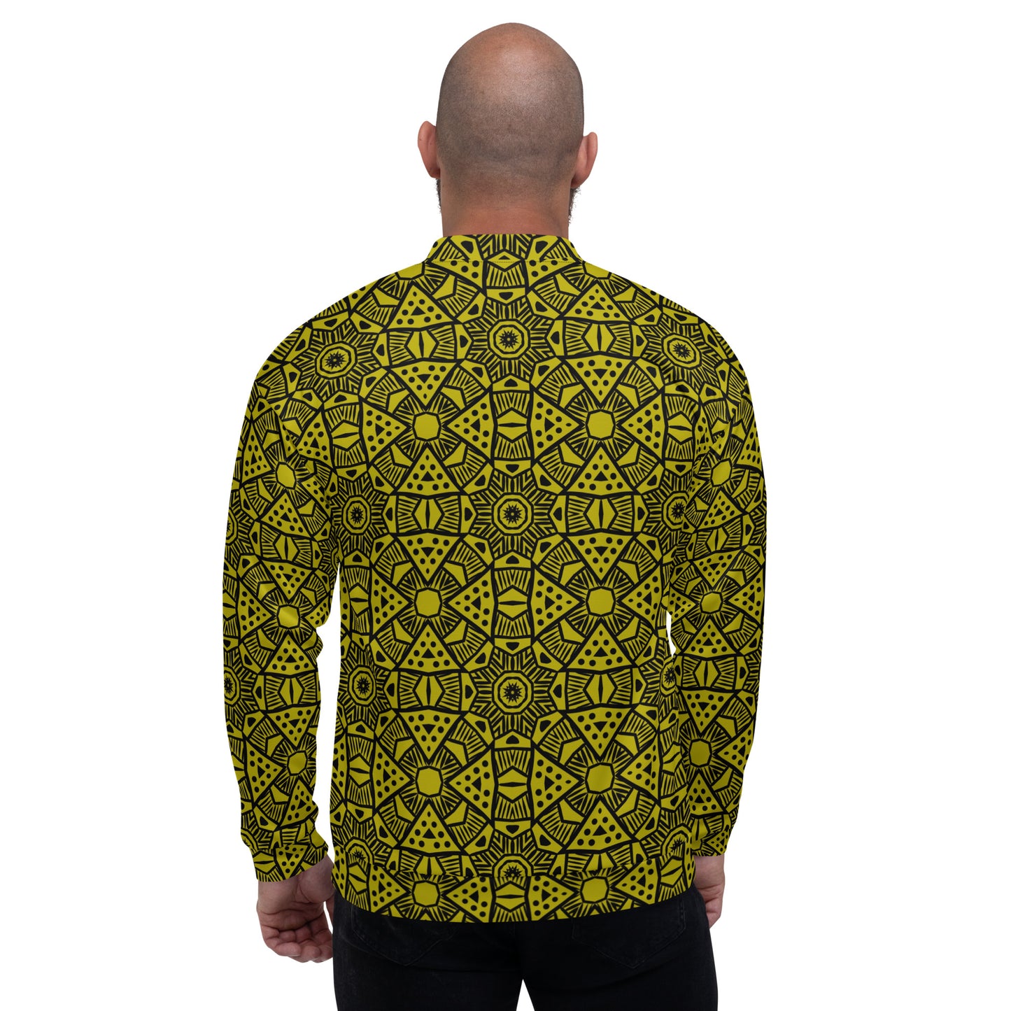 FSG Golden Leopard Unisex Bomber Jacket