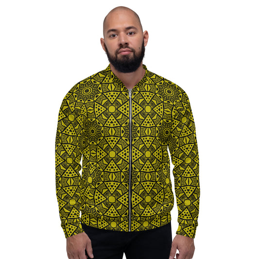 FSG Golden Leopard Unisex Bomber Jacket