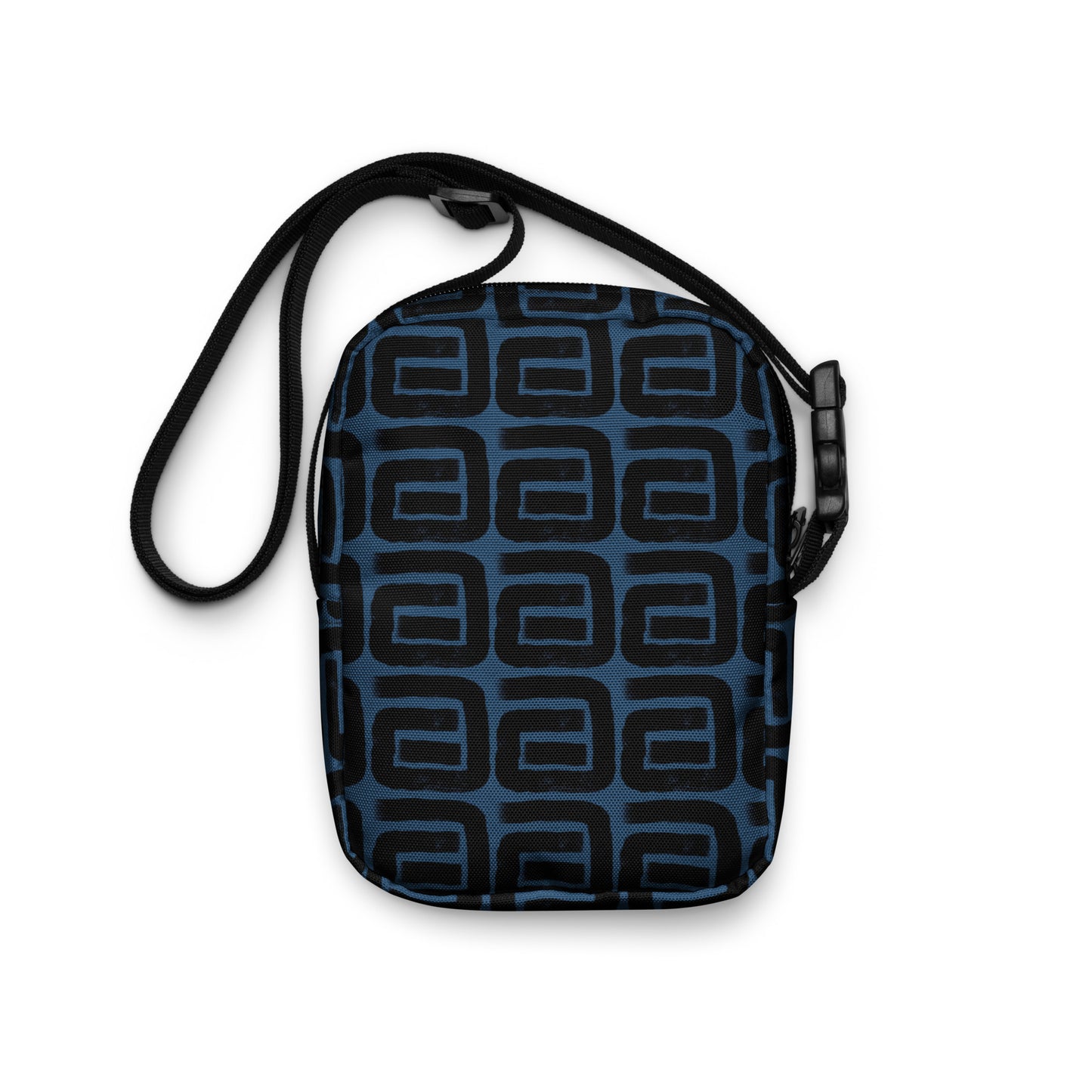 FSG Blue Geometry Crossbody Bag