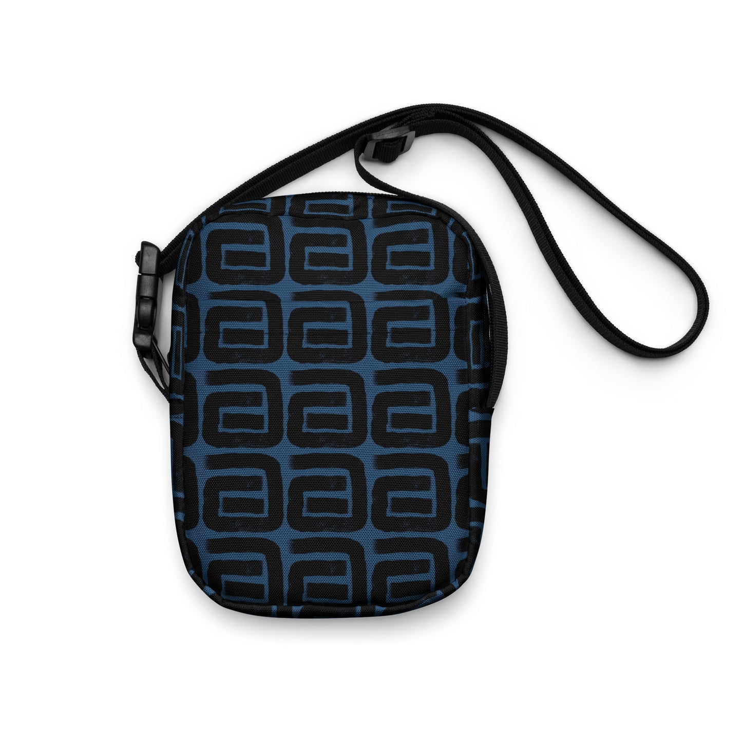 FSG Blue Geometry Crossbody Bag