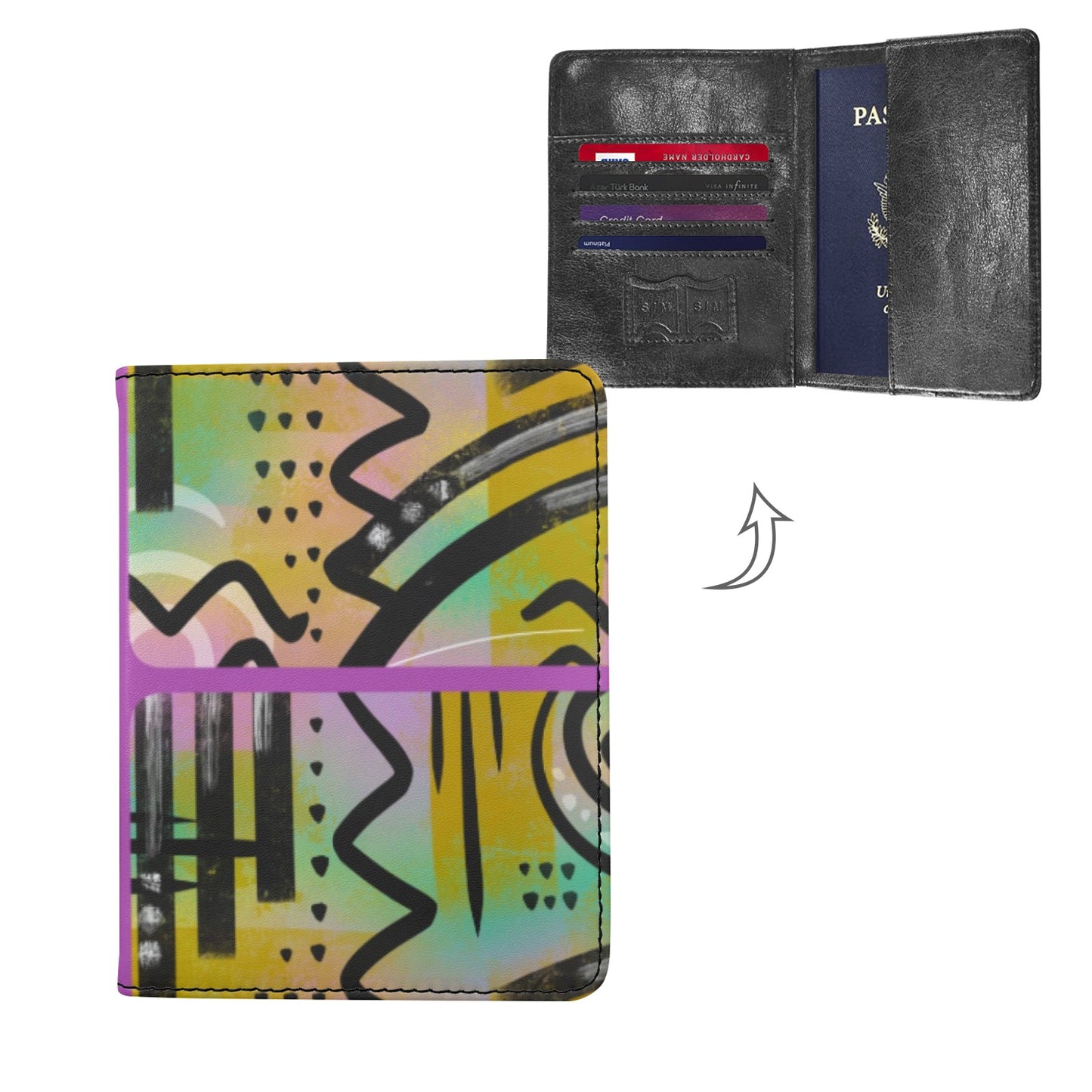 FSG Set It Off Passport Holder